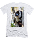 1 Black and White Ruffed Lemur Madagascar Wildlife Artush Foto T-Shirt