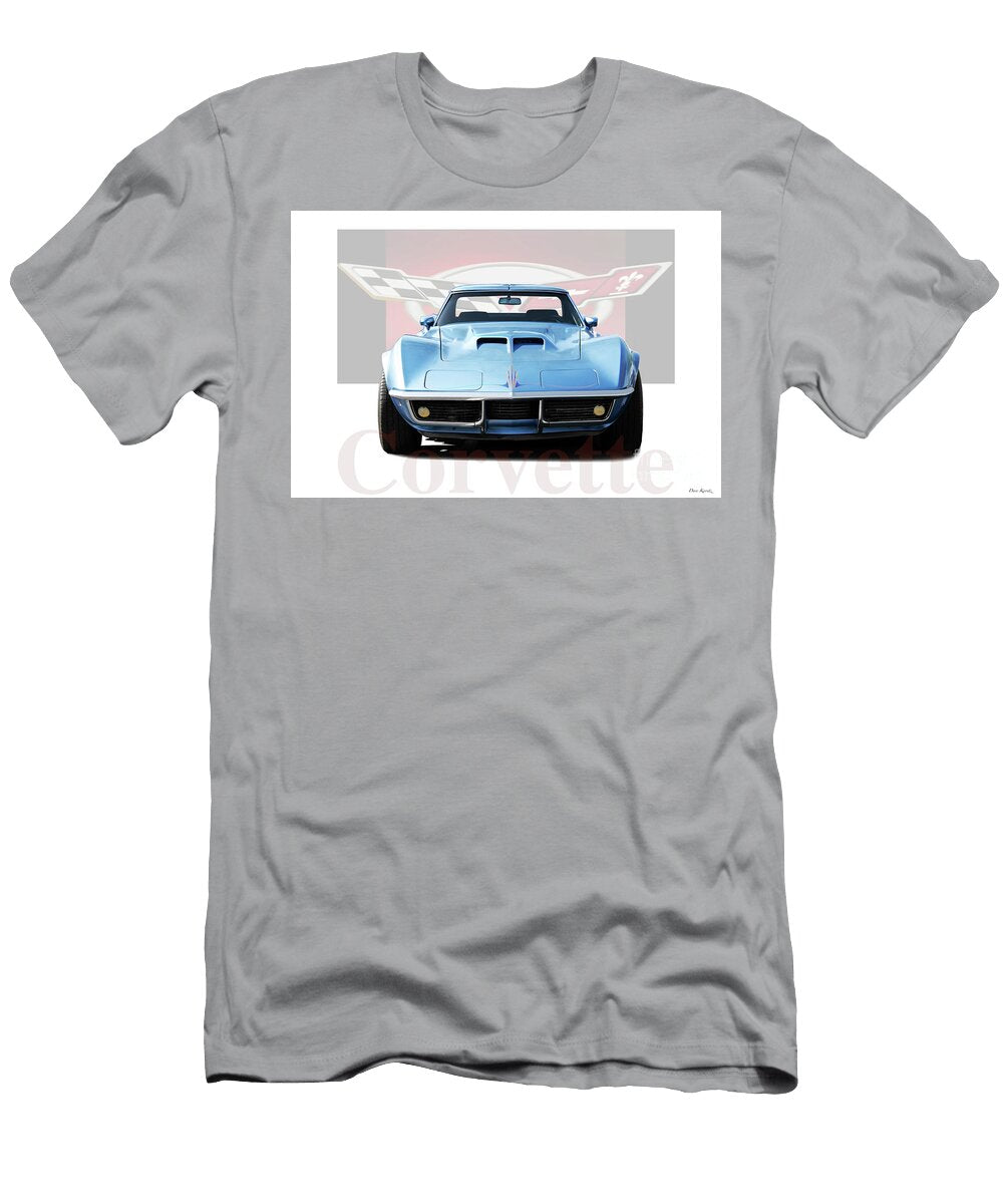 2 1969 Chevrolet C3 Corvette Stingray Dave Koontz T-Shirt