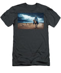 2 Berber Nomadic Ethnic Man in Blue on Camel By Asar Studios Celestial Images T-Shirt