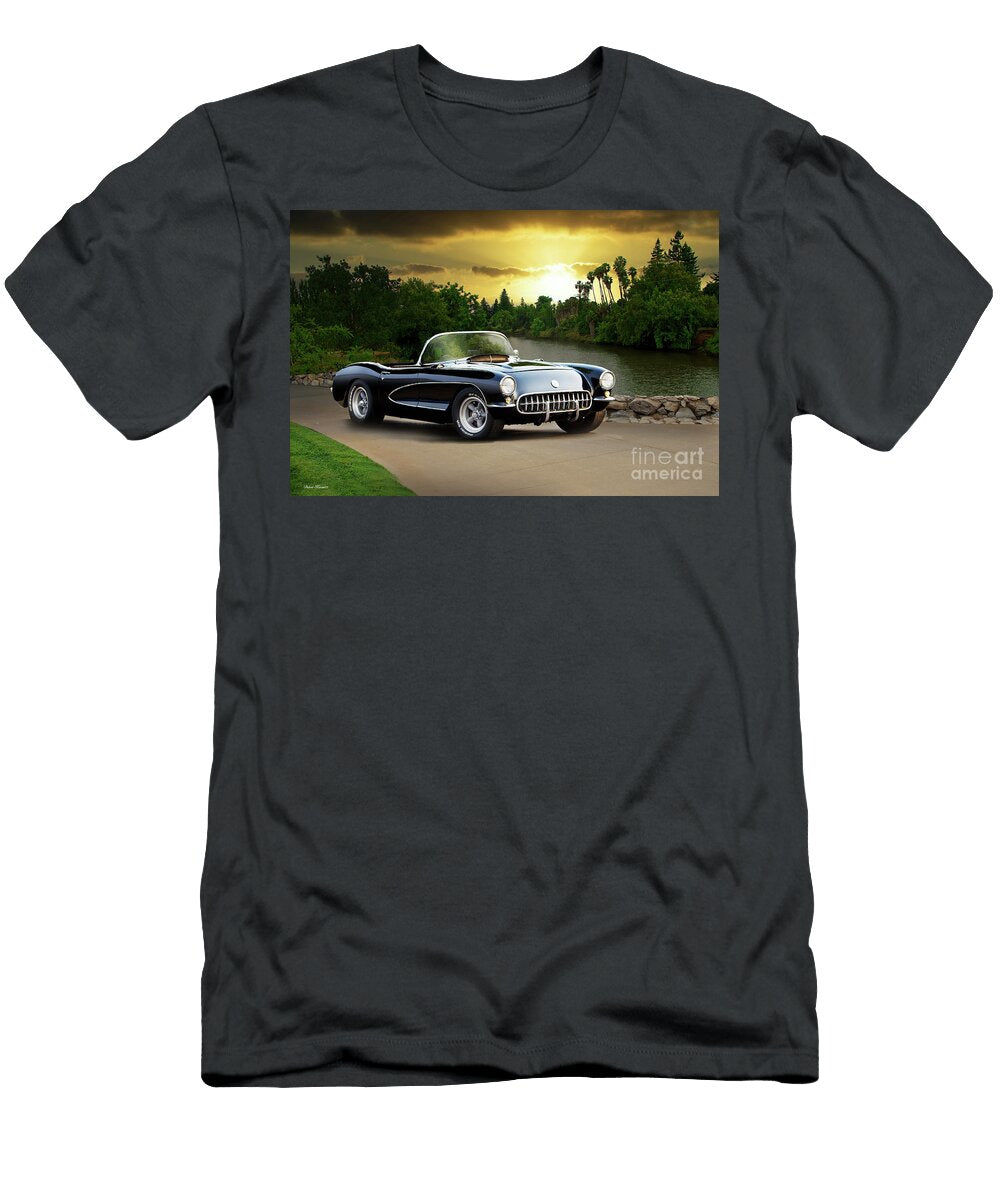 4 1957 Chevrolet Corvette Convertible Dave Koontz T-Shirt