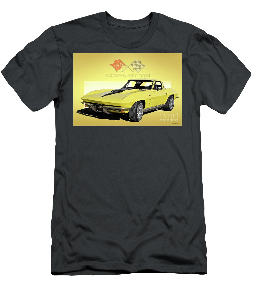 8 1964 Chevrolet Corvette Stingray Dave Koontz T-Shirt