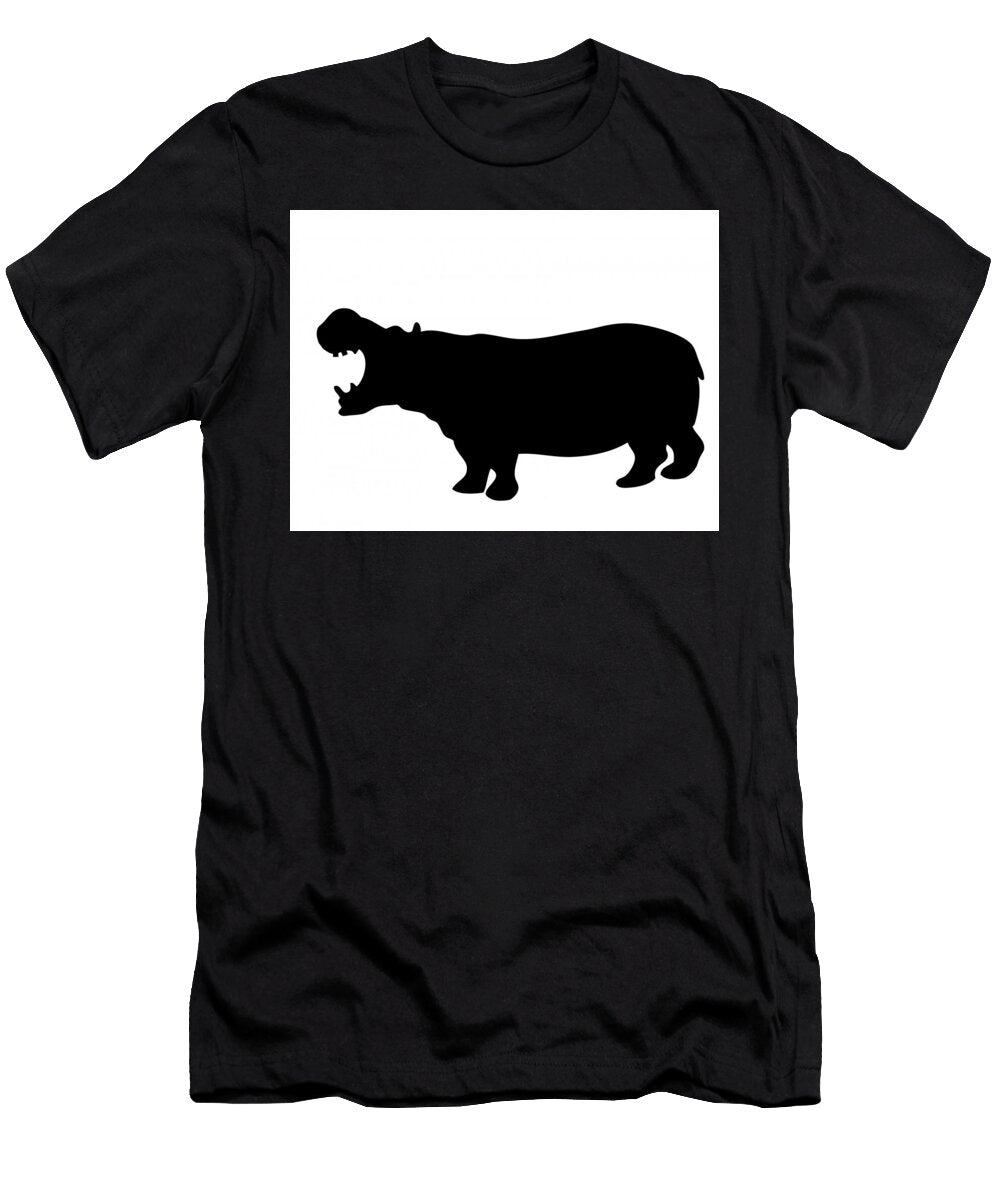 Hippo in Silhouette Les Classics T-Shirt
