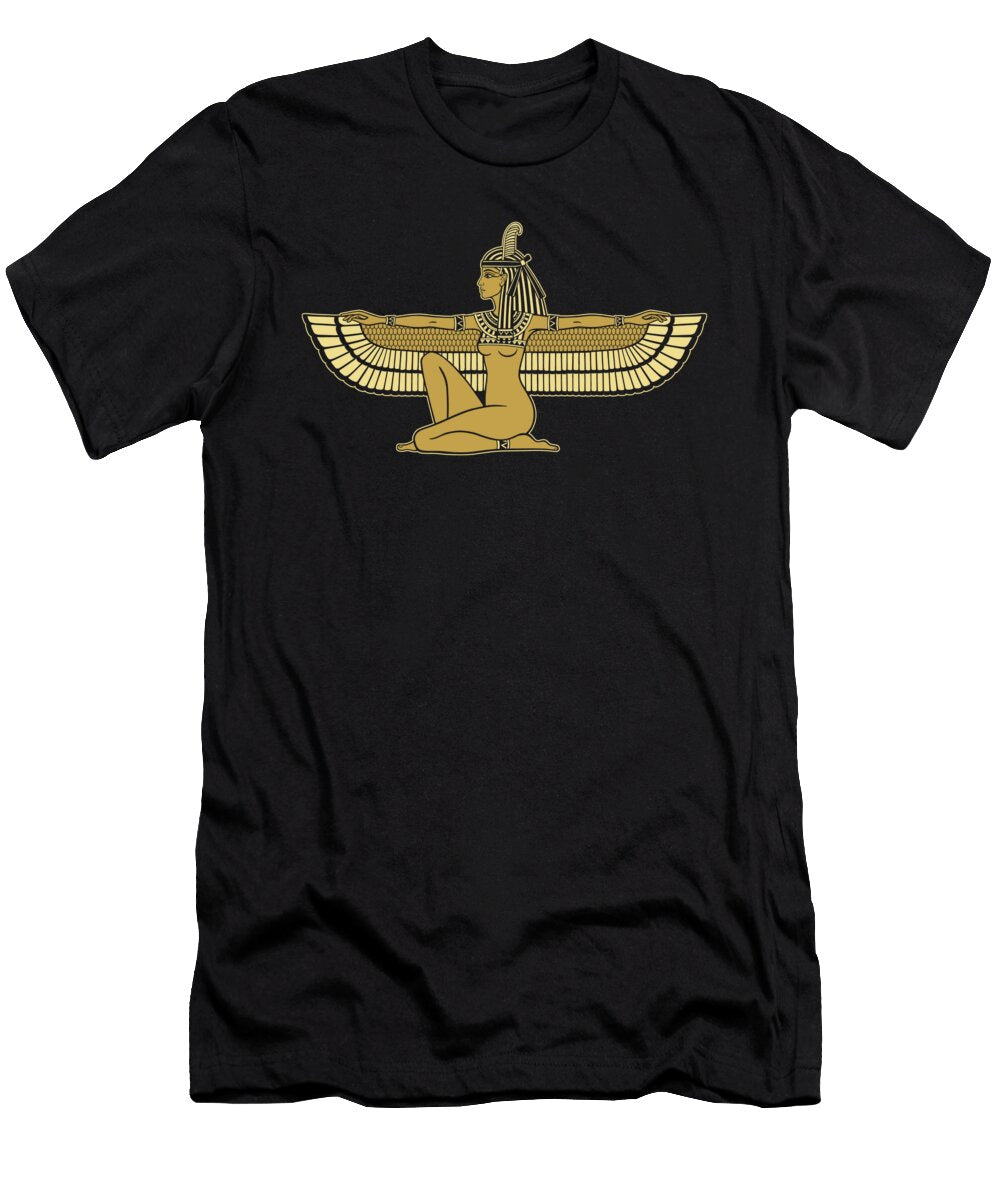 Maat Egyptian God Egypt Moon T-Shirt