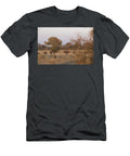 Two Cheetah Brothers Hunting Herd of Blue Wildebeests Kristel Richard Natureplcom T-Shirt